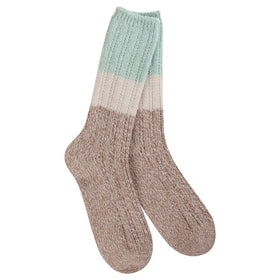 Women’s World’s Softest Socks - Frosty Multi Colorblock