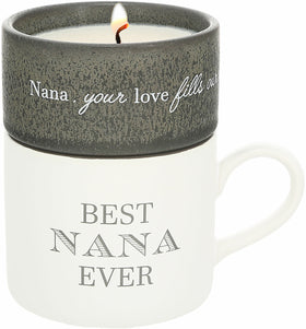 “Best Nana Ever” Mug & Candle Set - Filled with Warmth