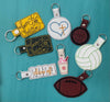 Belle Sew Cute leather keychains - Jilly's Socks 'n Such