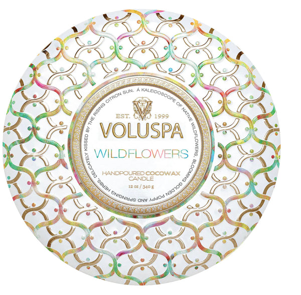 Voluspa candles - Wildflowers Collection - Jilly's Socks 'n Such