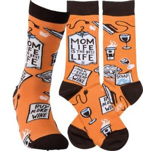 “Mom Life” Socks - One Size