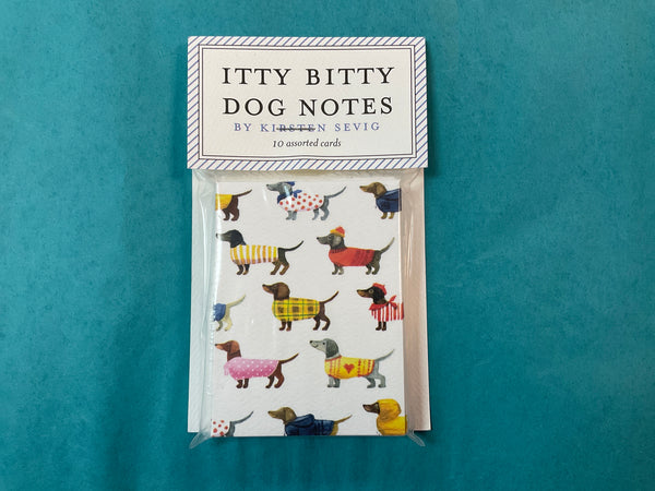 Kirsten Sevig Itty Bitty Dog Notes - Jilly's Socks 'n Such