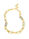 rho jewelry -  rope chain links necklace -gold & silver - Jilly's Socks 'n Such