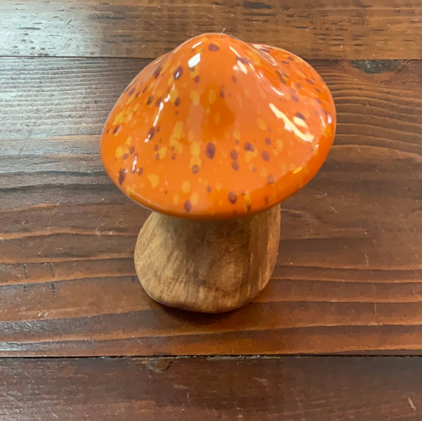 Big Ceramic Mushrooms - Jilly's Socks 'n Such