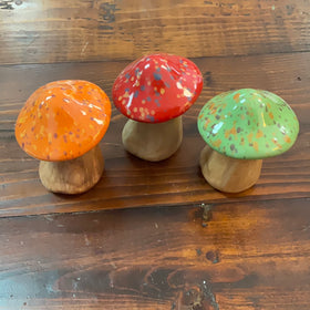 Big Ceramic Mushrooms