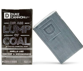 Big Ass Lump of Coal activated charcoal soap by Duke Cannon Supply Co.