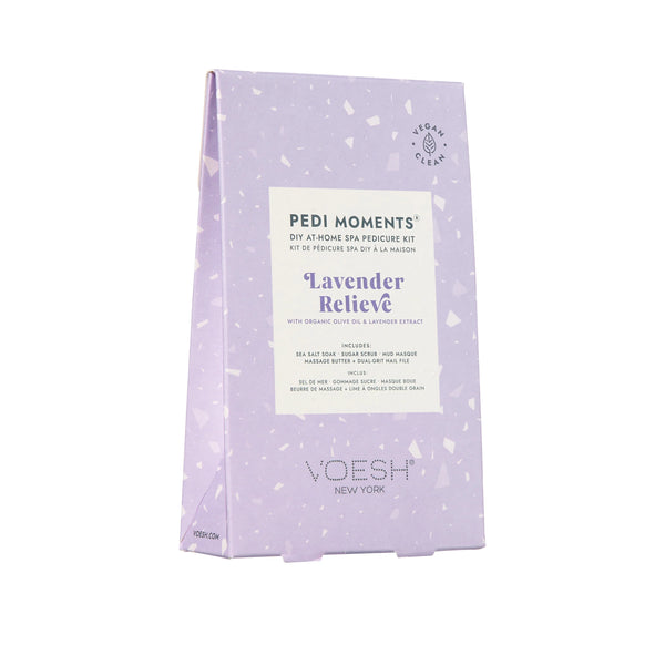Voesh Pedi Moments- Lavender Relieve - Jilly's Socks 'n Such