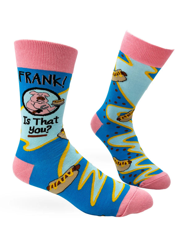 Frank! Is that You? Men’s Novelty Crew Socks