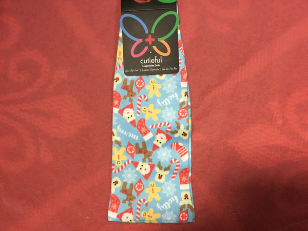 Compression Socks - Christmas Cutout