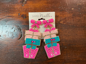Holiday Beaded Earrings by Simply Noelle - Gifts