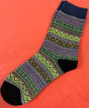 Pattern Striped women’s crew socks - 4 designs - Jilly's Socks 'n Such
