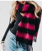Pretty Simple-STEVIE STRIPED TASSEL SCARF