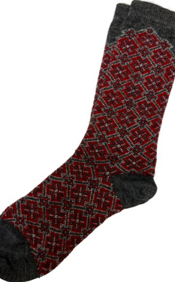 Women’s  Alpaca Socks - Scandia- 2 colors - Jilly's Socks 'n Such