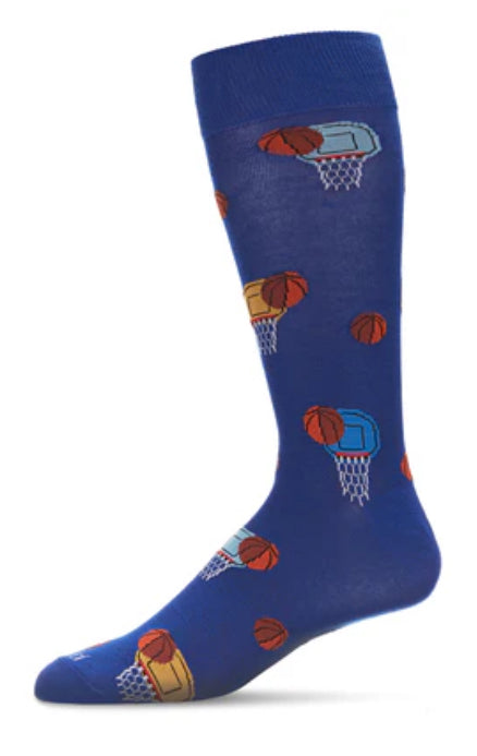 Men’s Basketball Bamboo Socks - Jilly's Socks 'n Such