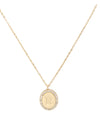 “Samantha” initial necklace by Michelle McDowell - Jilly's Socks 'n Such