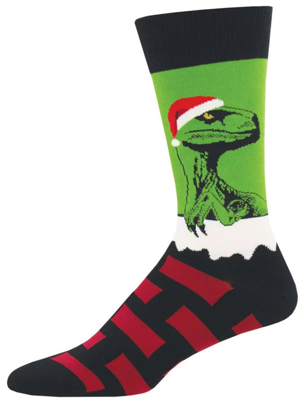 Men’s Raptor Claus Socks