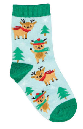 Reindeer Games kids’ socks