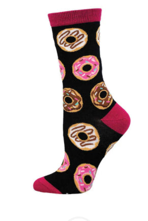 Women’s Delicious Donuts Bamboo Socks - Jilly's Socks 'n Such