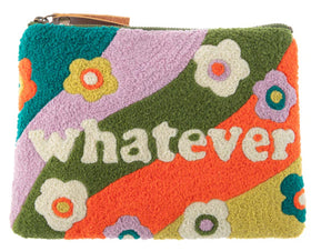 Karma Embroidered Carry All - “whatever”