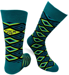 Fuck Off Men’s Novelty Crew Socks