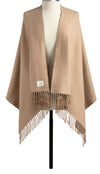 Giving Collection Camel Fringed Wrap by Demdaco - Jilly's Socks 'n Such