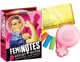 “FemiNOTES” stickey notes by The Unemployed Philosophers Guild