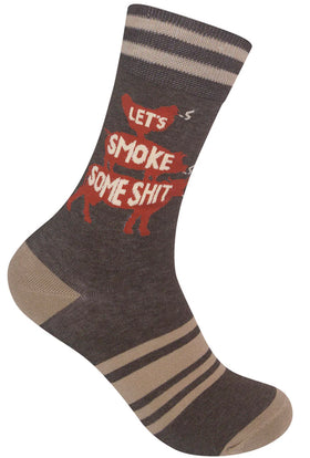 “Let’s Smoke Some Shit” Socks - One Size