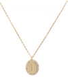 “Samantha” initial necklace by Michelle McDowell - Jilly's Socks 'n Such