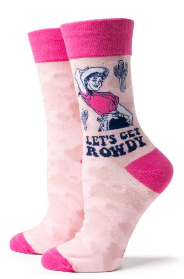 Women's “Let’s Get Rowdy” Socks