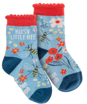 Toddler socks by Stephen Joseph - “Busy Little Bee”