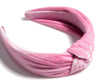 SHIRALEAH Knotted Velvet Headband- 3 colors - Jilly's Socks 'n Such