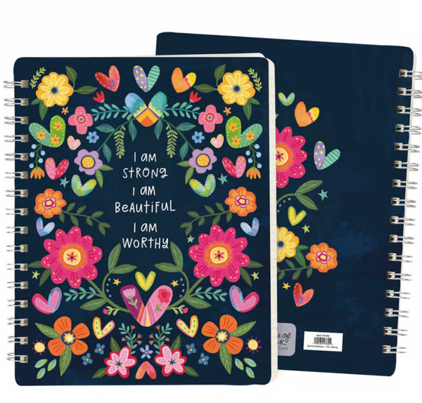 Spiral Journal- I Am Strong, I Am Beautiful, I am Worthy