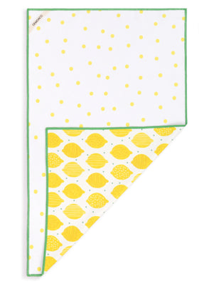 Lemons Absorbent Reversible Towel - 18x30in by Demdaco
