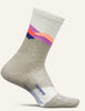 Elite Max cushion trail/crew socks by Feetures- “Mountain High Cream”