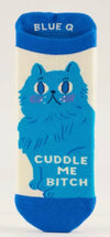 “Cuddle me bitch” Sneaker Sock s/m - Jilly's Socks 'n Such