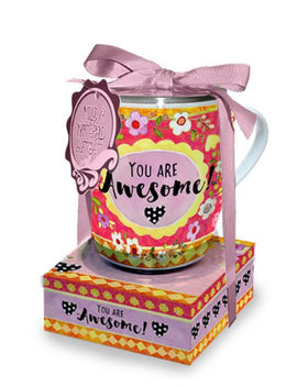 Mug and Note Stack Gift Set - “Awesome”