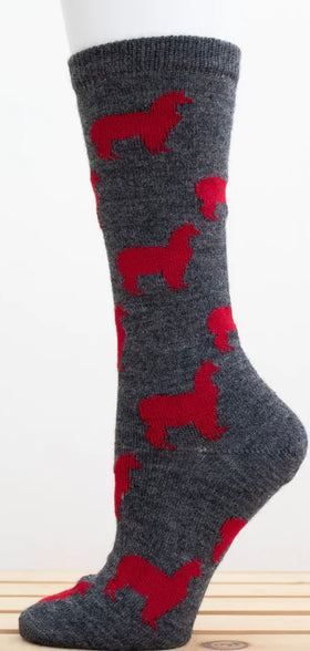 Women’s  Alpaca Socks - Pack herd