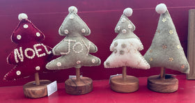 Wool Felt Christmas Tree - 4 designs