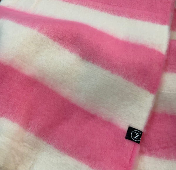 Pretty Simple-STEVIE STRIPED TASSEL SCARF - Jilly's Socks 'n Such