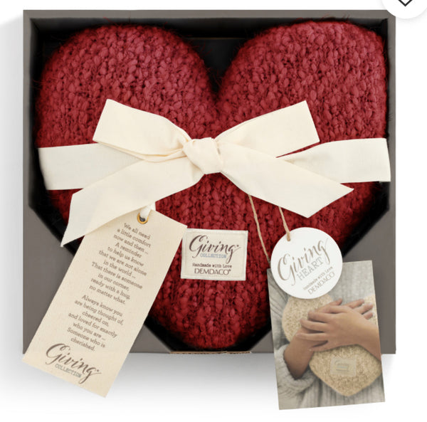 Giving Heart by Demdaco - 2 colors - Jilly's Socks 'n Such