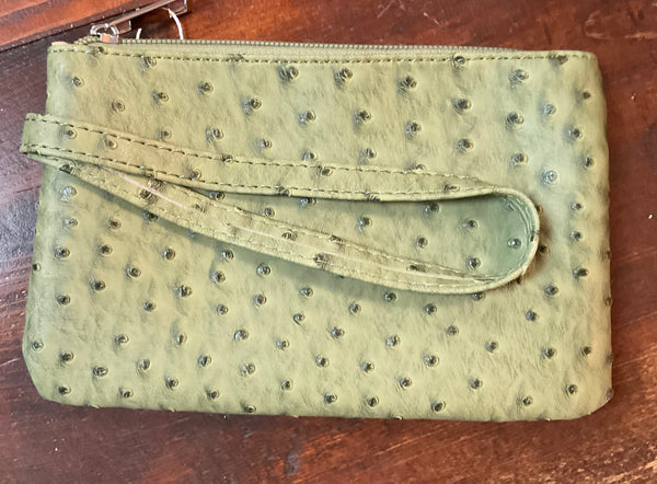 22 Tote Alligator Clutch/Wristlet- 23 colors