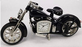 Motorcycle clock- black