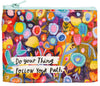 Do Your Thing Follow Your Path Zipper Wallet - Jilly's Socks 'n Such