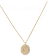 “Samantha” initial necklace by Michelle McDowell - Jilly's Socks 'n Such
