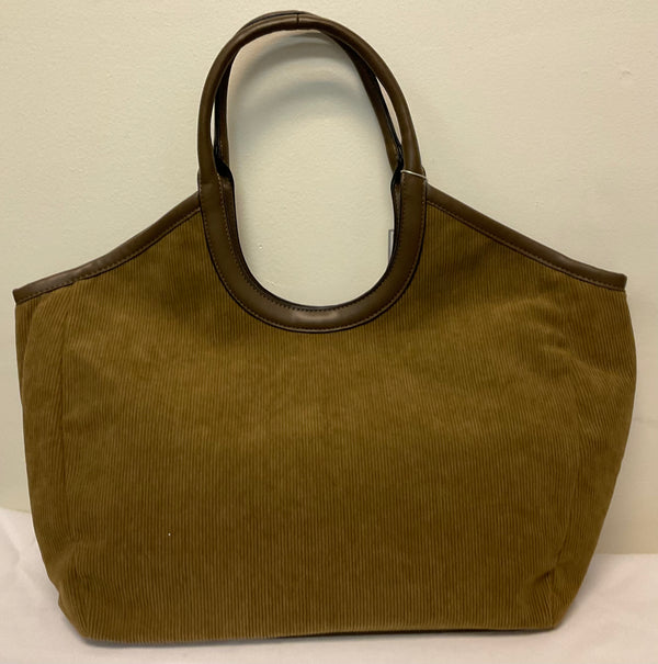 Jen & Co “Piper” large corduroy tote - Jilly's Socks 'n Such