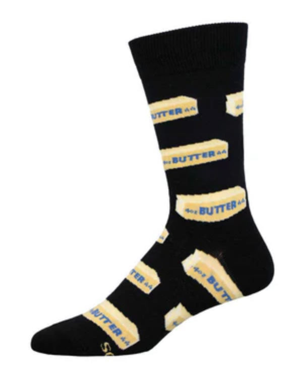 Men's Straight Butter (stick) Socks