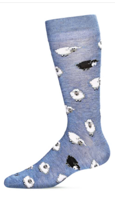 Men’s Sheep Bamboo Socks - Jilly's Socks 'n Such
