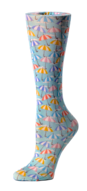 Compression Socks - Striped Umbrella