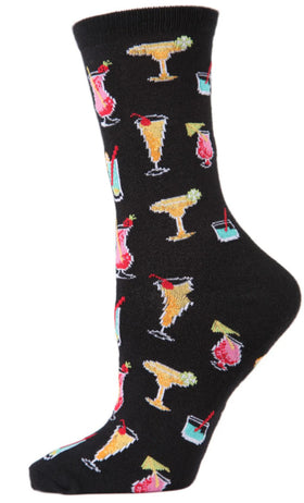 Women’s Tropical Drinks Bamboo Socks