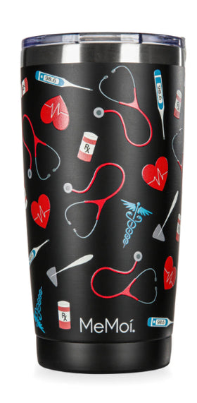 THERMAL INSULATED STAINLESS STEEL MEDICAL 20 OZ COFFEE TUMBLER